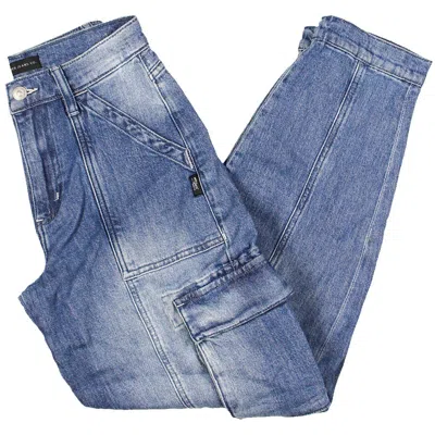 Silver Jeans Co. Womens Medium Wash Casual Cargo Jeans In Multi