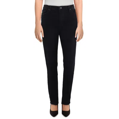 Silver Jeans Co. Womens Pocket Denim Straight Leg Jeans