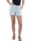 Shop Silver Jeans Co. Womens Short Light Wash Casual Shorts In Blue