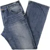 Silver Jeans Co. Zac Mens Relaxed Fit Contrast Stitching Straight Leg Pants In Multi