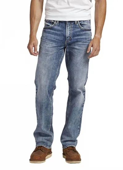 Silver Jeans Co. Zac Relaxed Fit Jeans In Indigo In Blue