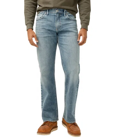 SILVER JEANS CO. ZAC RELAXED FIT STRAIGHT LEG JEANS