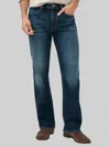 Silver Jeans Relaxed Fit Straight Leg Jeans In Blue