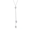 Silver Reflections Bolo Womens Pure Silver Over Brass 24 Inch Y Necklace In Silver