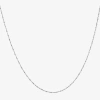 Silver Treasures Made In Italy Twisted Serpentine Sterling Silver 18-24" Chain Necklace In Silver