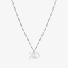 Silver Treasures Xo Womens Sterling Silver 16 Inch Pendant Necklace In Silver