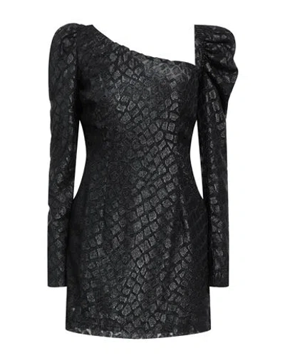 Silvia Astore Woman Blouse Black Size 4 Polyester