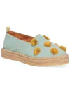 SILVIA COBOS SC SOIL MOCASINES WOMENS LEATHER FLAT ESPADRILLES