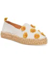 Silvia Cobos Sc Soil Mocasines Womens Leather Flat Espadrilles In White