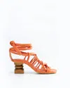 Silvia Cobos Women Ani Sandals In Orange In Orange