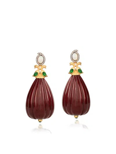 Silvia Furmanovich Diamond Earrings In Yellow