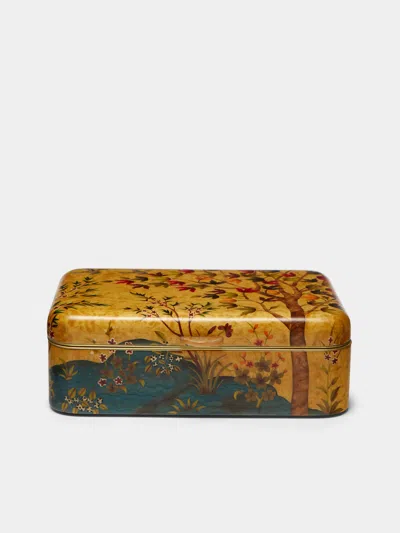 Silvia Furmanovich Garden Marquetry Wood Jewellery Box  Abask Luxury Gift