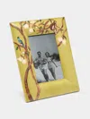 Silvia Furmanovich Monkeys Marquetry Wood Photo Frame  Abask Luxury Gift In  Natural