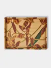 Silvia Furmanovich Orchids Marquetry Wood Vide Poche (8in/20cm)