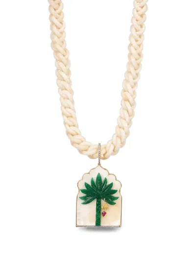 Silvia Furmanovich Window Multi-stone Pendant Necklace