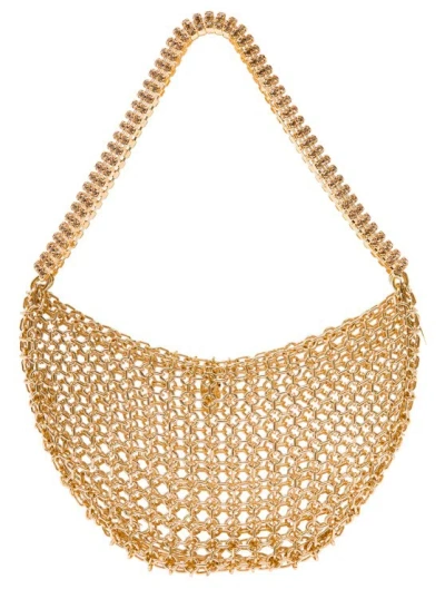 Silvia Gnecchi Taco Bag In Metallic