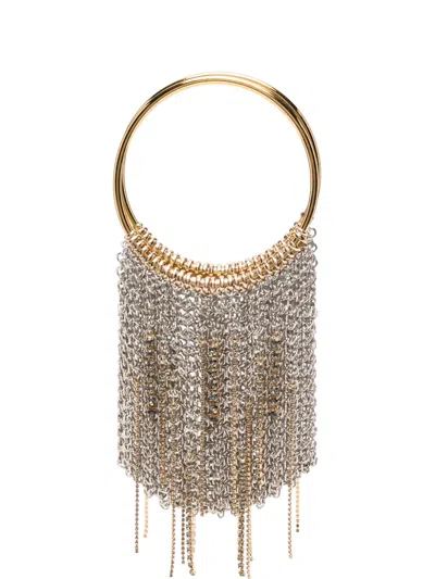 Silvia Gnecchi Le Fluff Tote Bag In Silver
