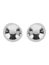 Silvia Gnecchi Silver Sade Earrings In Metallic