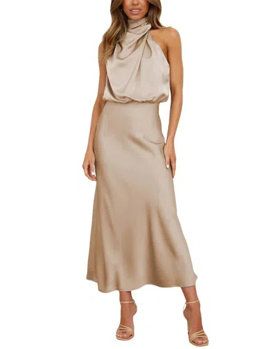 Silvia Rufino Dress In Beige