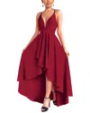 Silvia Rufino Maxi Dress In Red