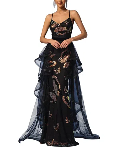 Silvia Rufino Maxi Dress In Black