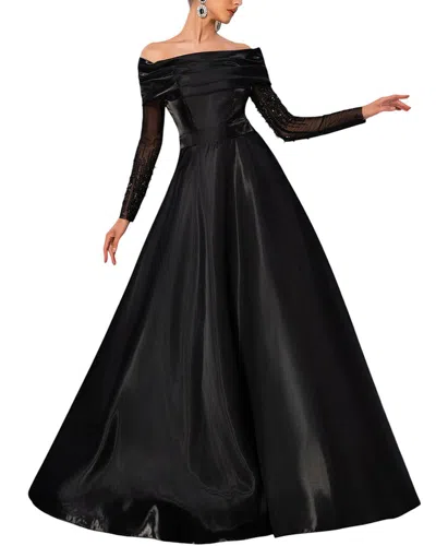 Silvia Rufino Maxi Dress In Black