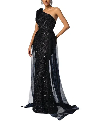Silvia Rufino Maxi Dress In Black