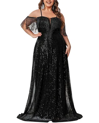Silvia Rufino Maxi Dress In Black