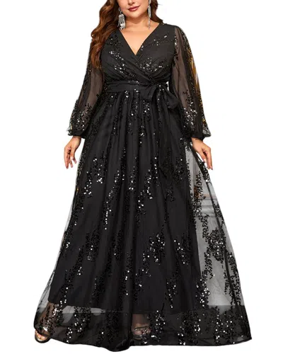 Silvia Rufino Maxi Dress In Black