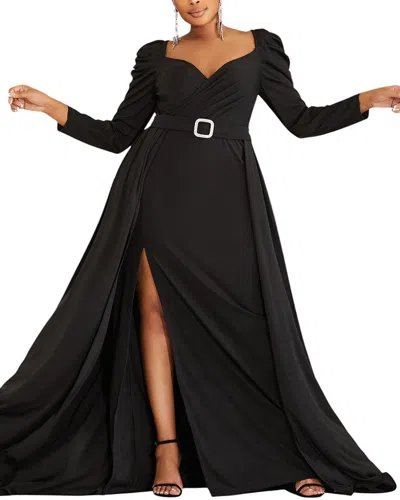 Silvia Rufino Maxi Dress In Black