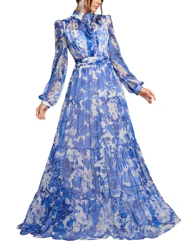 Silvia Rufino Maxi Dress In Blue