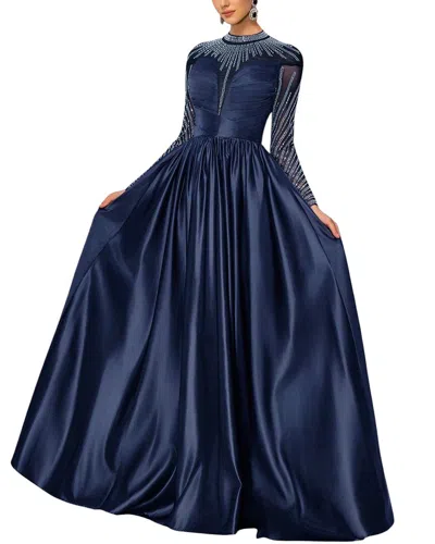 Silvia Rufino Maxi Dress In Brown