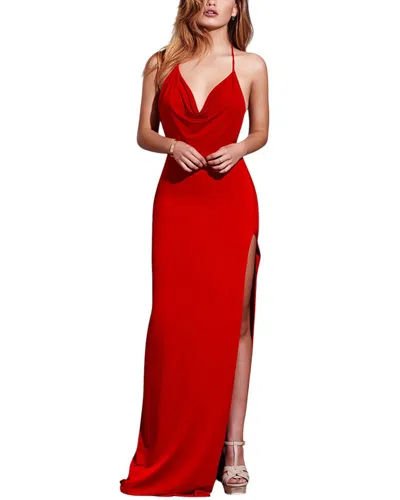 Silvia Rufino Maxi Dress In Red