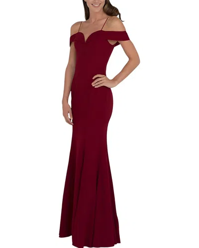 Silvia Rufino Maxi Dress In Red