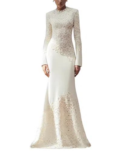 Silvia Rufino Midi Dress In White