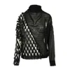 Silvia Serban Women's Black 3d Application & Sequins Collage Blouse In Black