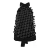 SILVIA SERBAN WOMEN'S BLACK BARE BACK THREE D TOP