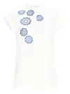Silvia Tcherassi Adele Linen-cotton Top In White