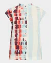 Silvia Tcherassi Adele Short-sleeve Textured Blouse