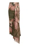 Silvia Tcherassi Adrika Wrapped Midi Skirt In Multi