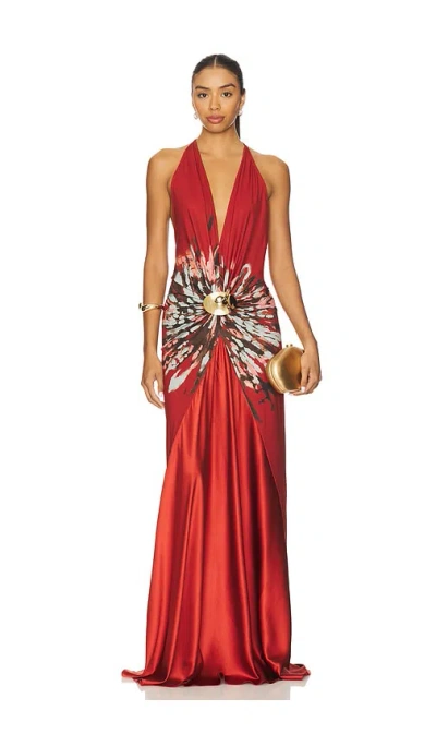 Silvia Tcherassi Aiko Dress In Gray