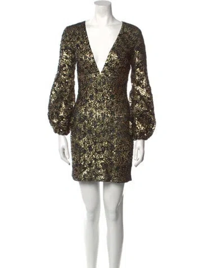 Pre-owned Silvia Tcherassi Animal Print Mini Dress In Multi