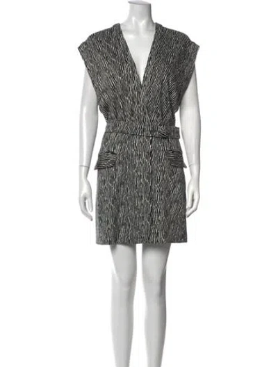 Pre-owned Silvia Tcherassi Animal Print Mini Dress W/ Tags In Multicolor