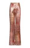 Silvia Tcherassi Avellino Printed Wide-leg Pants In Animal