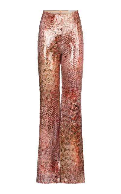 Silvia Tcherassi Avellino Printed Wide-leg Pants In Animal