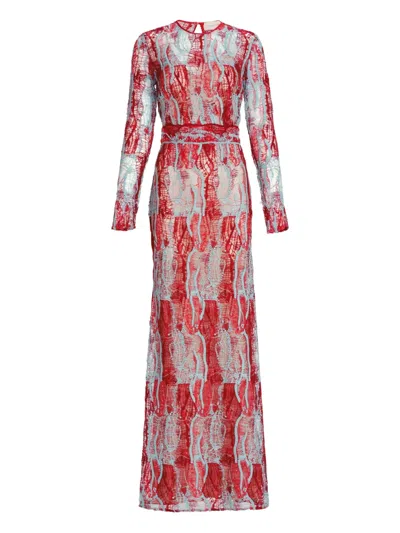 Silvia Tcherassi Barisa Dress In Red