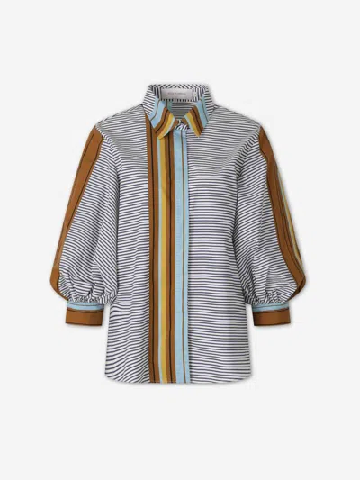 Silvia Tcherassi Belkis Blouse In Multi