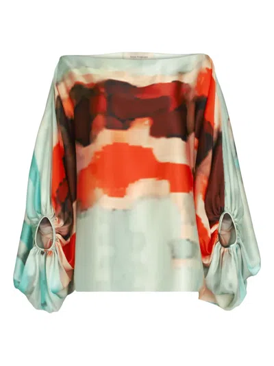 SILVIA TCHERASSI BELLAGIO BLOUSE