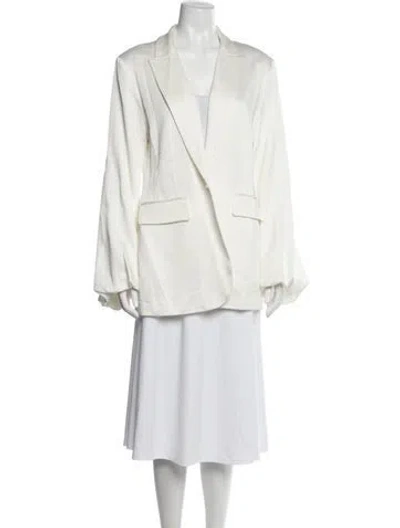 Pre-owned Silvia Tcherassi Blazer In Neutrals