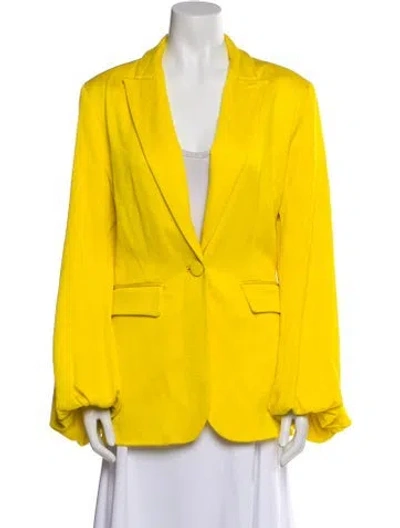 Pre-owned Silvia Tcherassi Blazer In Yellow